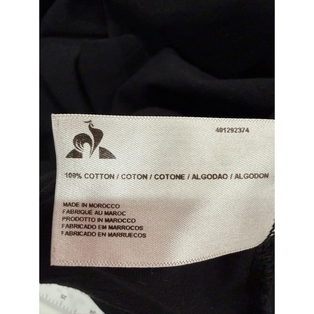 Le Coq Sportif ACF Fiorentina Mens XXL Black Soccer T-Shirt Colorblock 401292374 - Picture 7 of 11